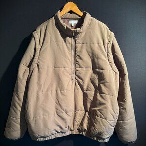 BP by Nordstrom | Quarter Zip Light Puffer Jacket | Size: XL